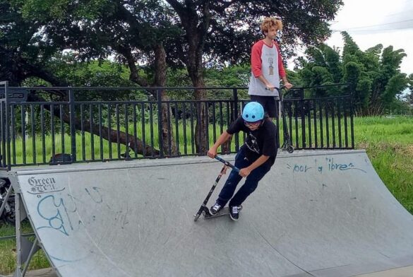 Exhibición de Scooter